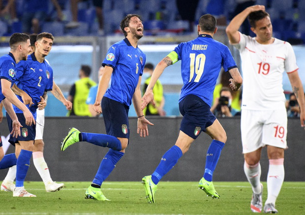 L’Italia batte la Svizzera 3-0 Azzurri già agli ottavi