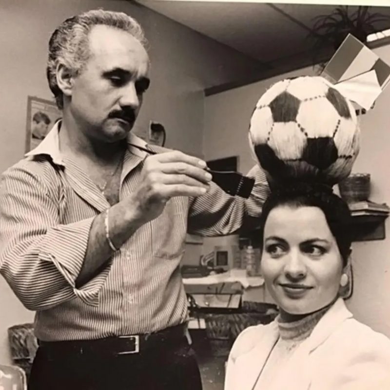 Hairdresser Victor Faiella