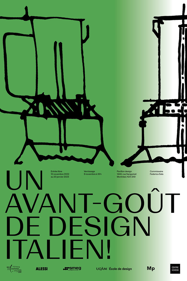 Launch of the exhibition “Un avant-goût de design italien!” in Montreal