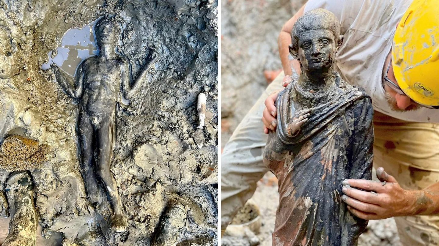 Discovery of ancient bronze statues in Italy may rewrite Etruscan and Roman history