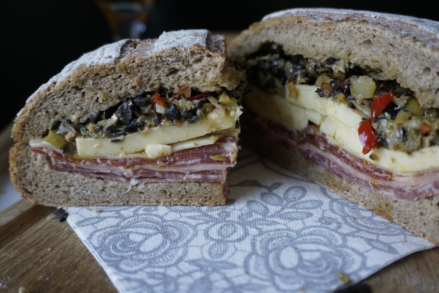 The Big Easy Muffuletta Sandwich
