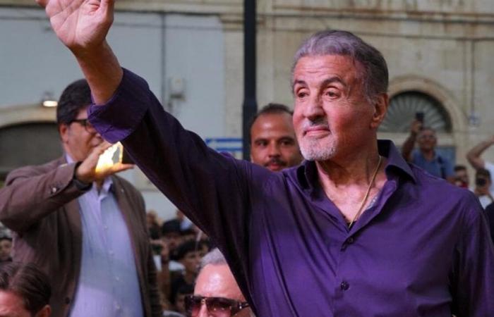 Gioia del Colle welcomes Sylvester Stallone