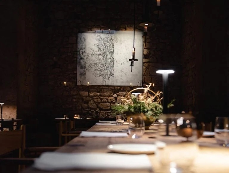 In Orvieto, there is a restaurant hidden in a 16th century church