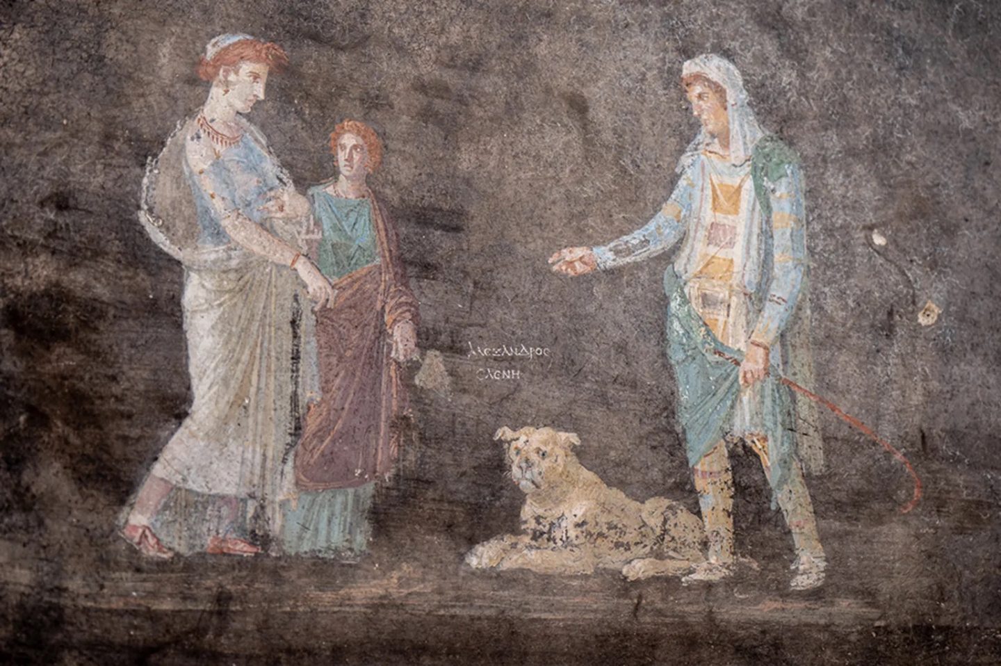 Breathtaking new paintings found in Pompeii